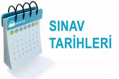 Final ve Bütünleme Sınavlarının Yeri ve Tarihleri